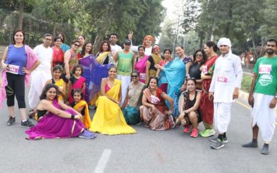 The Saree Story : When Moms Ran in a Saree