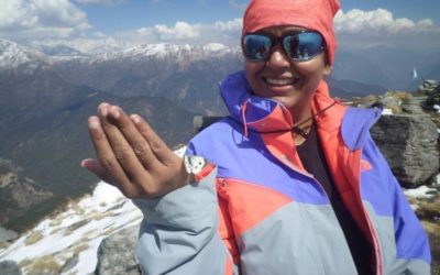 A Mom Who Scales Heights