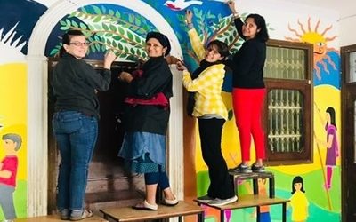 When Some Moms Got Together to Create Magic in a Community Library