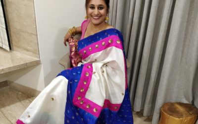 How A Mom’s Love Affair With Sarees Makes Her Redesign Them