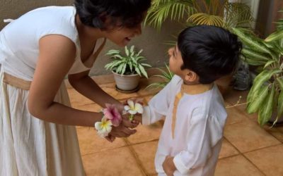 How These Kids Celebrated the Bond Of Love the Eco-Friendly Way