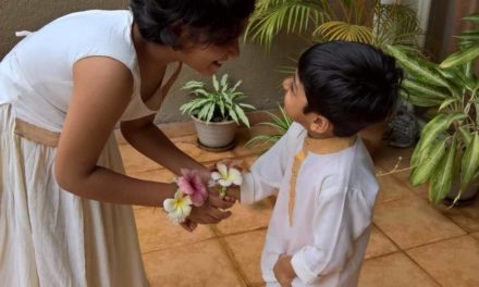 How These Kids Celebrated the Bond Of Love the Eco-Friendly Way