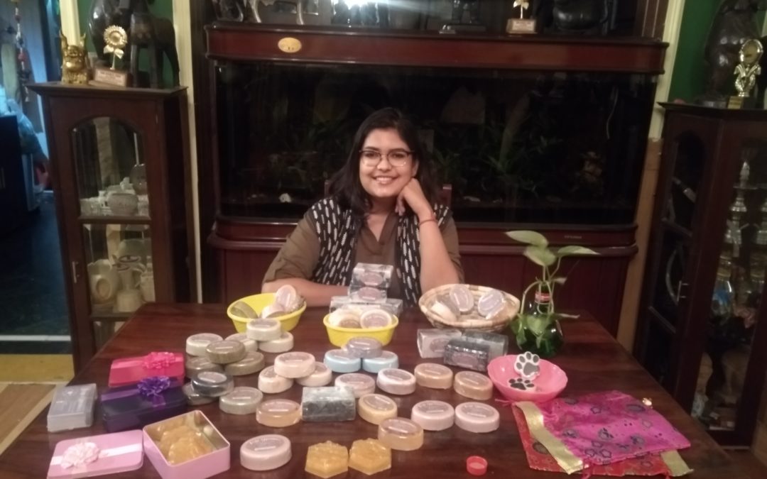 Aditi Prakash: A Young Gurganoite Spreading Smiles with Her Natural Handmade Soaps
