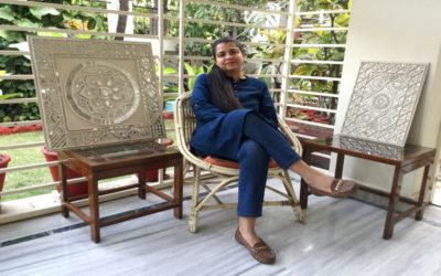 Chitra Shekhar:A Self-taught Teacher of Lippan Kaam
