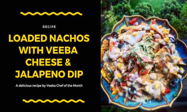 Loaded Nachos with Veeba Cheese & Jalapeno Dip