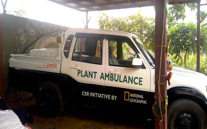 Gurgaon Gets Its First Plant Ambulance!