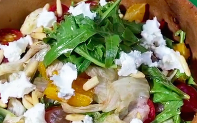 Goat Cheese Orange Salad