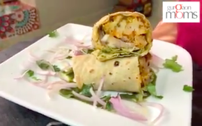 Veg Tandoori Wrap