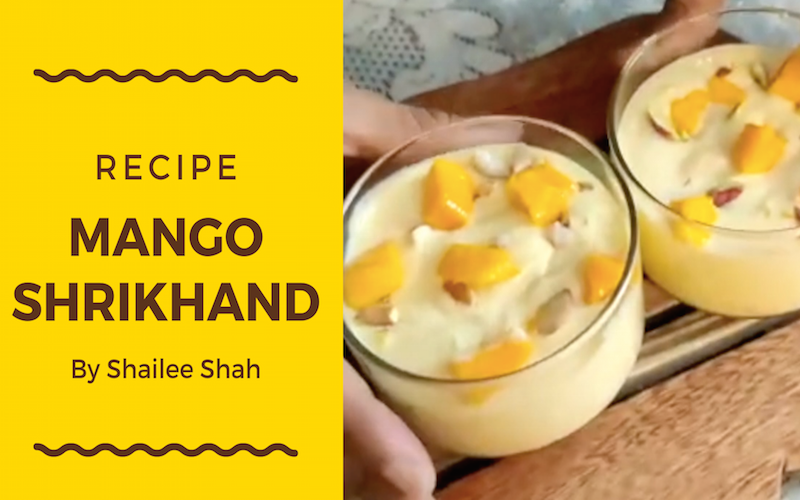 Mango Shrikhand Gurgaonmoms