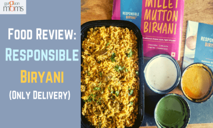 Food Review:Responsible Biryani(Only Delivery)