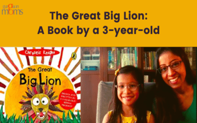 The Great Big Lion:A Book by a 3-year-old