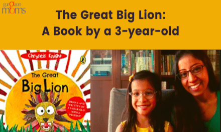 The Great Big Lion:A Book by a 3-year-old