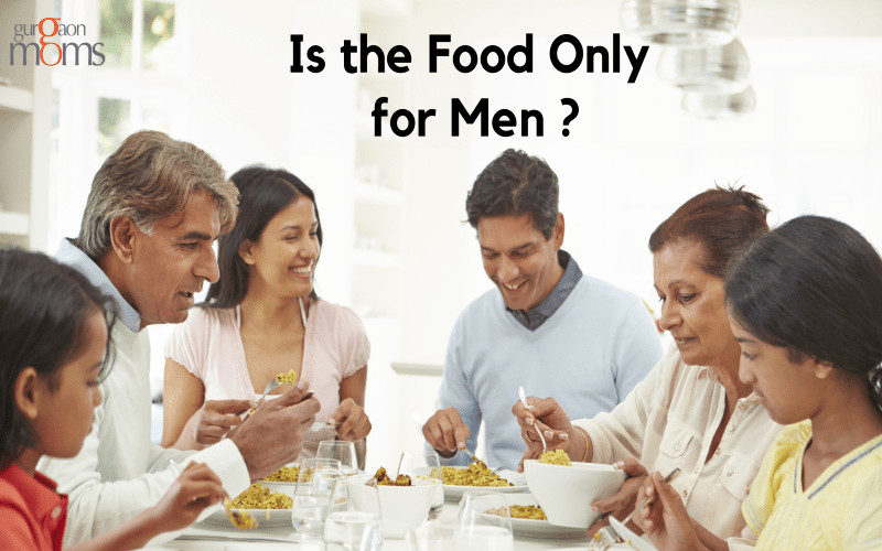 Is the Food Only for Men ?