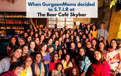 When GurgaonMoms decided to S.T.I.R at The Beer Café Skybar